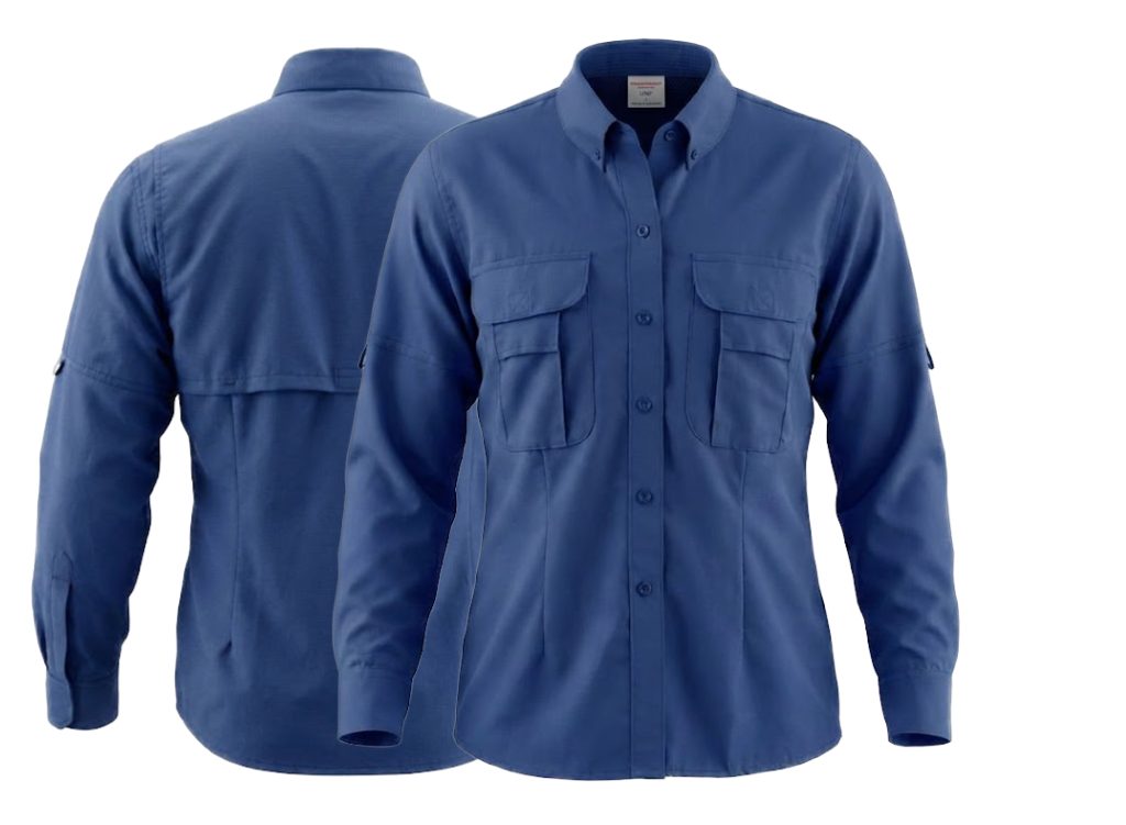 Camisa Columbia azul